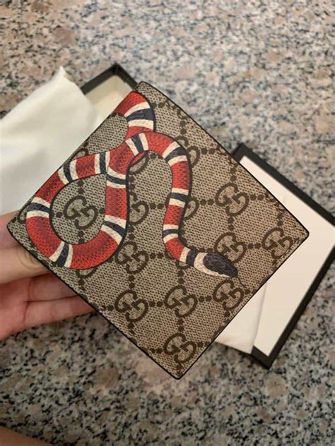 fake gucci wallet with snake|gucci snake wallet price.